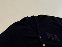 60s Vintage Wool Cardigan DeepNavy