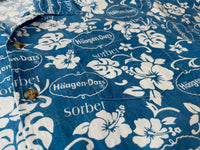Vintage Haagen dazs Hawaiian shirt L