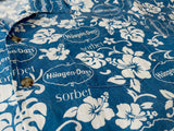 Vintage Haagen dazs Hawaiian shirt L