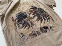 90s Vintage Polo RalphLauren “PalmTree”Opencollar Shirt XL