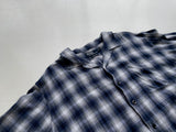 90s Vintage Rayon Polo Ralph Lauren ShadowPlaid Shirt XL