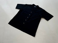 90s Vintage RalphLauren CALDWELL OpenCollar Shirt L Black