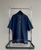 90s Polo RalphLauren Bandana Paisley Shirt XXL Navy