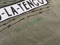 90s Vintage YO LA TENGO T-shirt L Khaki