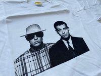 90s Vintage Deadstock PetShop Boys Photo T-shirt L White