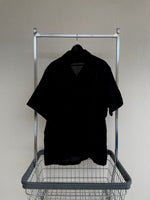 90s Vintage RalphLauren CLAYTON OpenCollar Shirt L Black