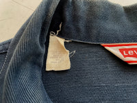 70s Levi’s Cotton Twill Trucker Jacket 38 Navy