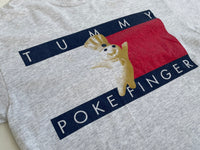 90s Vintage Dough Boy Tommy Hilfiger Parody T shirt L