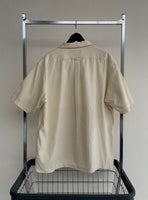 90s Vintage RalphLauren CALDWELL OpenCollar Shirt XL Ivory