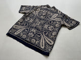 90s Vintage RalphLauren CALDWELL OpenCollar Shirt XL Big Paisley