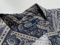 90s Vintage RalphLauren Vintage CAMP Slant Paisley XL