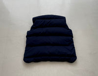 80s EddieBauer Puffer Vest L DeepNavy