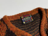 50s vintage Mcgregor diamond pattern cardigan M