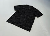90s Polo RalphLauren “Black Flower” PoloShirt L