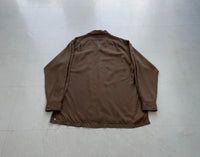 90s Polo RalphLauren Rayon Loop Shirt M LightBrown