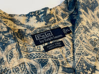90s RalphLauren “Paisley” Shirt XL