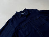 90s Vintage Polo Ralph Lauren Herringbone Shirt XL DeepNavy
