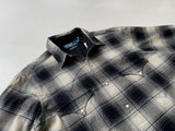 90s Deadstock Vintage RalphLauren Western Shirt M Black&White