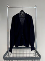 60s Sears Alpaca Cardigan L Navy
