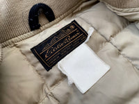 80s Eddie Bauer Puffer Quilting Vest Khaki