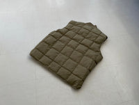 80s Eddie Bauer Puffer Quilting Vest Khaki