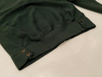 Vintage 60s Wool Cardigan DeepGreen M