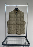 80s Eddie Bauer Puffer Quilting Vest Khaki