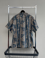 90s Vintage Polo Ralph lauren “Striped Paisley”OpenCollar Shirt XL