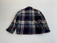 70s Sears Vintage Wool Plaid Jacket 38