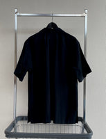 90s Vintage RalphLauren CALDWELL OpenCollar Shirt L Black