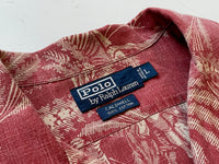90s Vintage Polo RalphLauren CALDWELL Don Quijote OpenCollar Shirt L