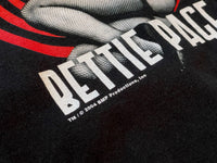 Vintage BETTY PAGE T-shirt M Black