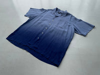90s Vintage RalphLauren ADAMS OpenCollar Shirt XL Gradation