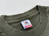 90s Vintage YO LA TENGO T-shirt L Khaki