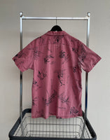 90s Vintage RalphLauren VINTAGE CALDWELL OpenCollar Shirt L SalmonPink