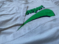 90s Vintage NEWPORT T-shirt XL White