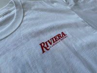 90s Vintage Strip Club “RIVIERA”T-shirt White