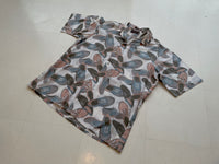 90s Vintage CHAPS RALPHLAUREN Saddle Shoes OpenCollar Shirt L