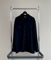 90s Vintage Polo RalphLauren Rayon Shirt XL Black