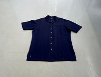90s Polo RalphLauren CALDWELL Loop Shirt M DeepNavy