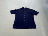 90s Polo RalphLauren CALDWELL Loop Shirt M DeepNavy