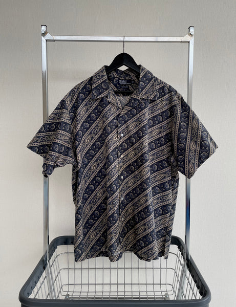 90s Vintage RalphLauren Vintage CAMP Slant Paisley XL