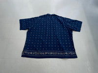 90s Polo RalphLauren Bandana Paisley Shirt XXL Navy