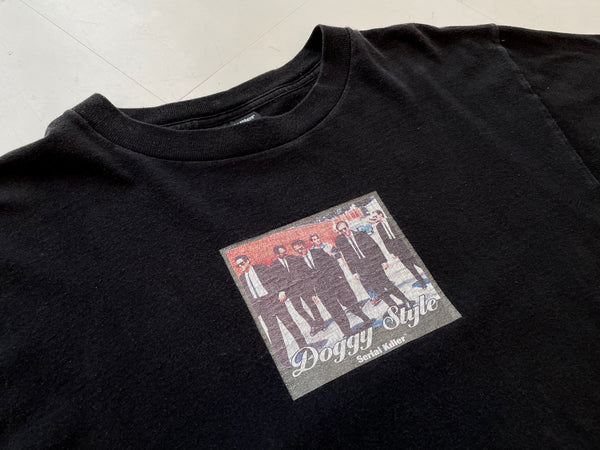 90s Vintage SerialKiller ReservoirDogs T-shirt L Black – NO BURCANCY