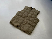 80s Eddie Bauer Quilting Puffer Vest Khaki