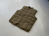 80s Eddie Bauer Quilting Puffer Vest Khaki