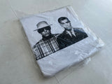 90s Vintage Deadstock PetShop Boys Photo T-shirt L White