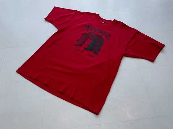 90s Vintage GODSPELL T-shirt XL Red