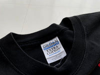 Vintage SmileyFace Headshot T shirt L Black