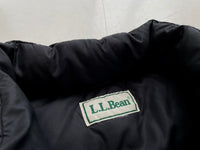 80s LL Bean Puffer Vest Black